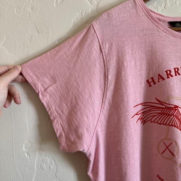 Harry Potter New York Size 2XL T-Shirt - Pink Fawkes Wizarding World 100% Cotton - Picture 2 of 8